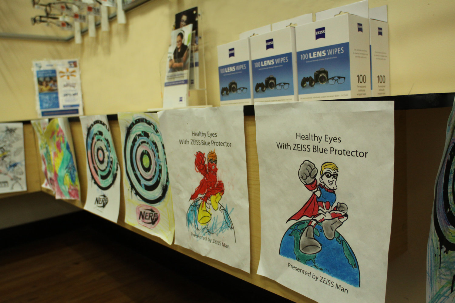 Back-to-School Marketing pages colored by kids
