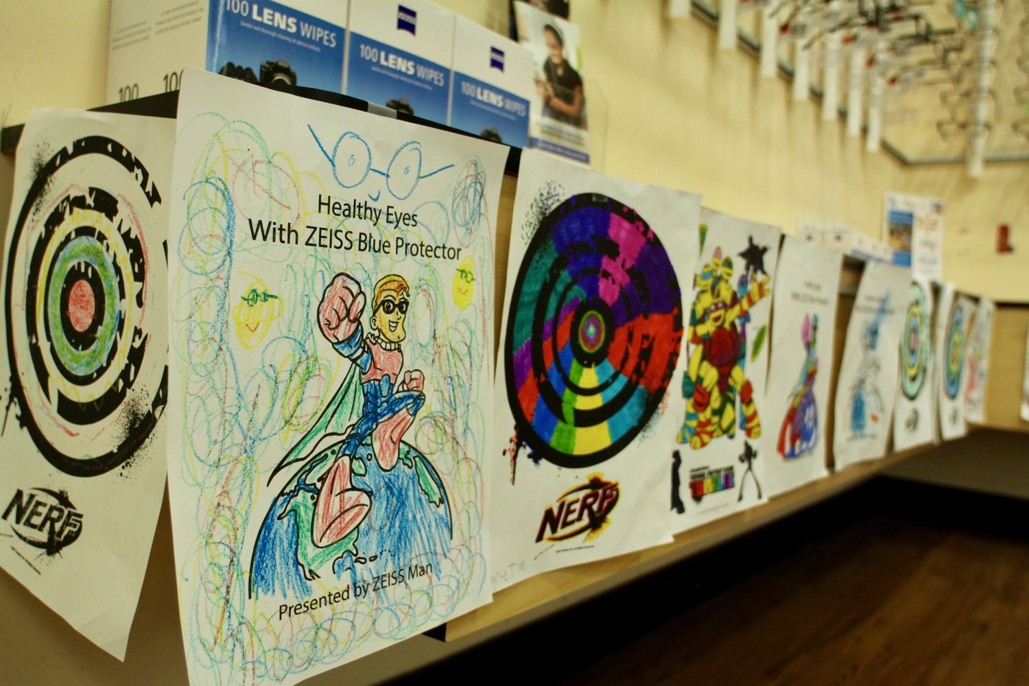 Back-to-School Marketing pages colored by kids