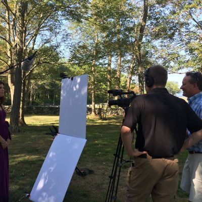 Nonprofit Fundraiser Video filming woman