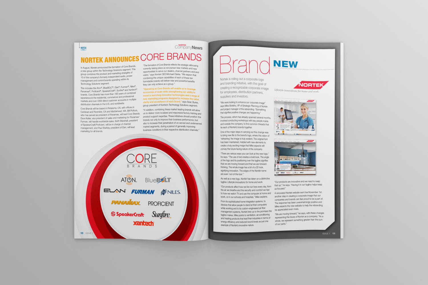 Nortek Employee Communications Magazine