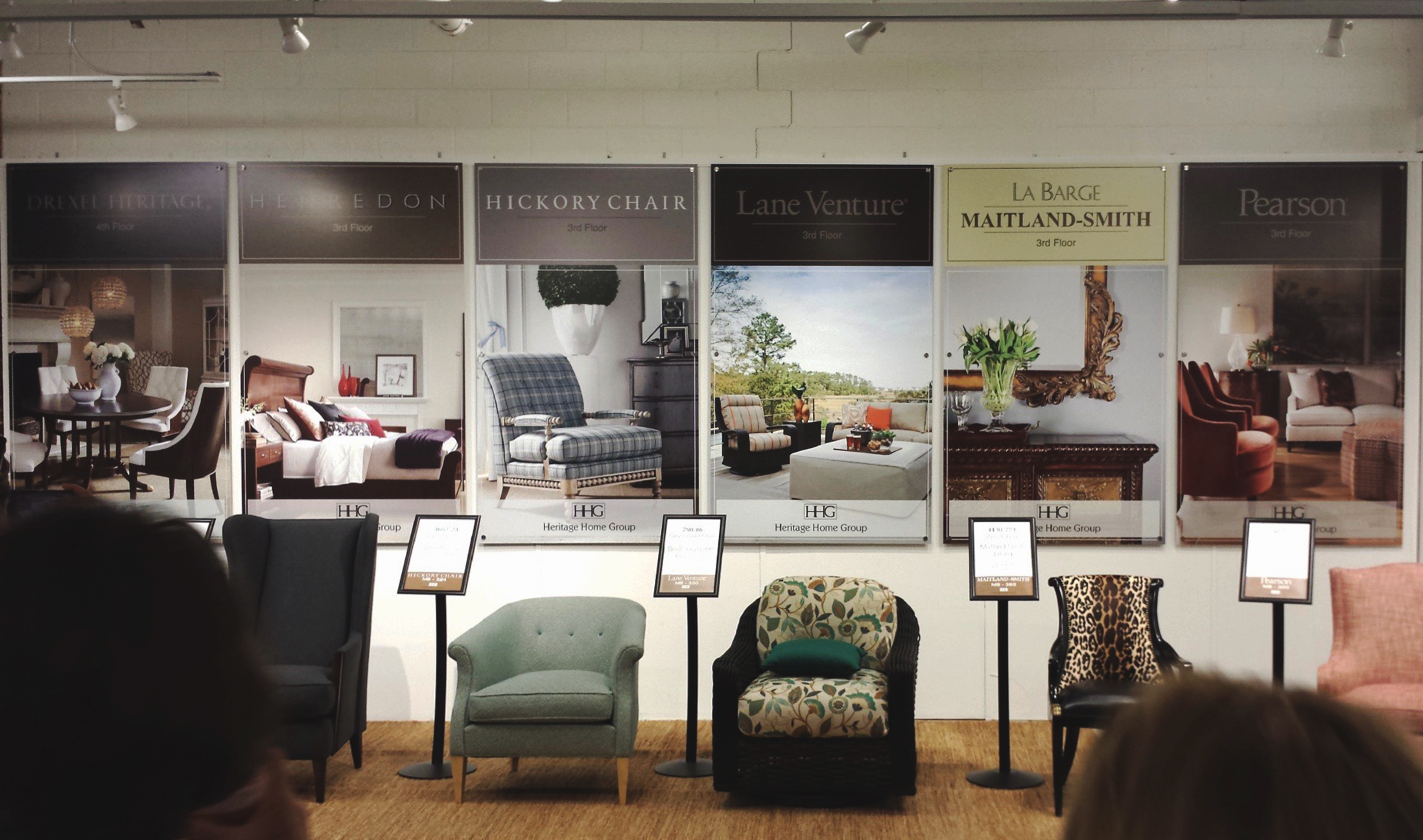 Heritage Home Group Trade Show event branding - All Products