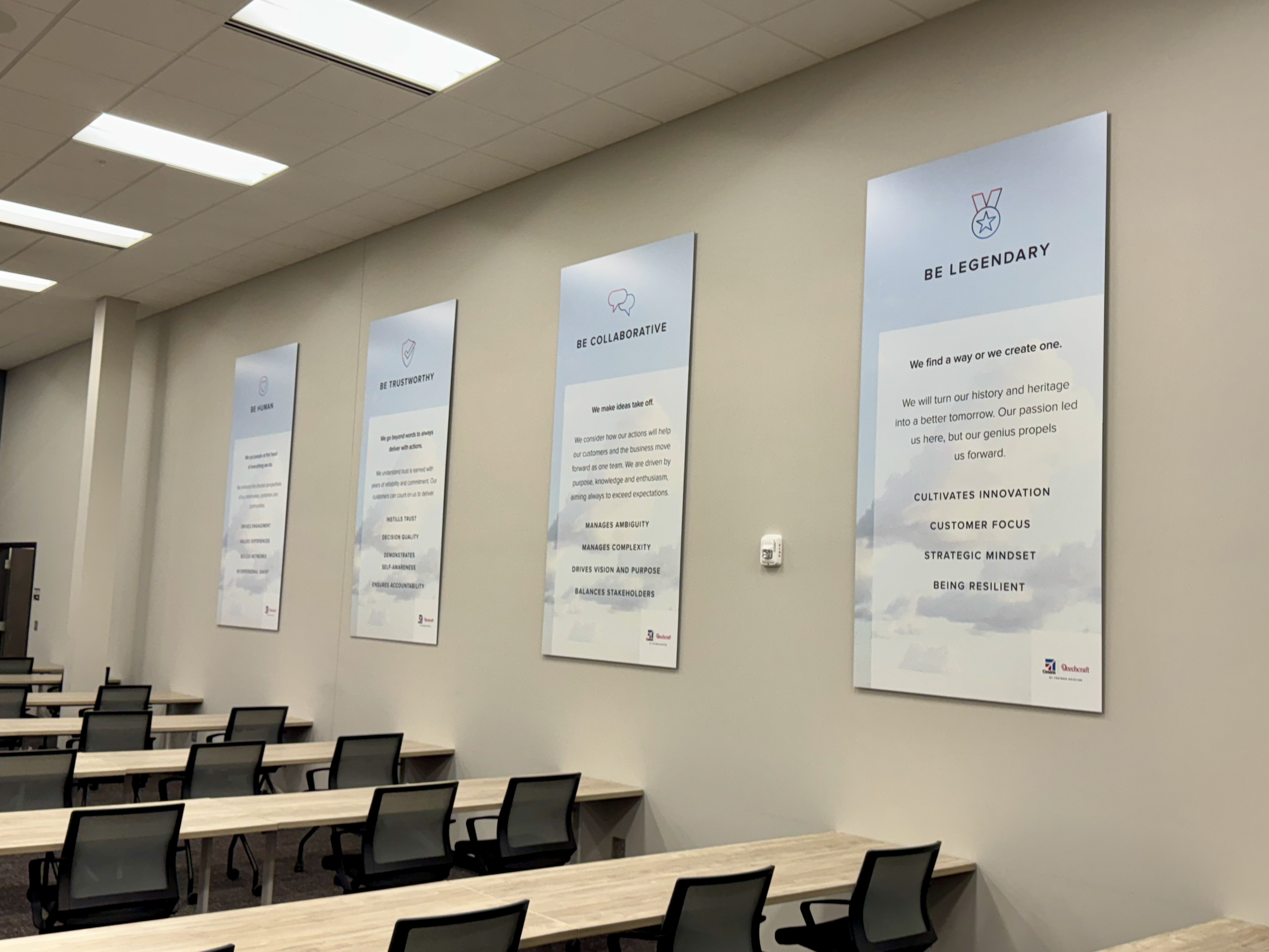 Values Posters on the Wall