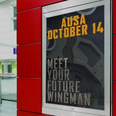 Teaser image for Ripsaw M5. - Meet your future wingman. Branding